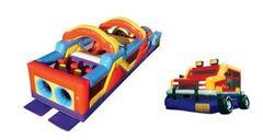 Monster Obstacle and Monster Wheel Party Monster Obstacle and Monster Wheel Party