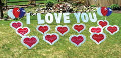 Heart Yard Card Heart Yard Card